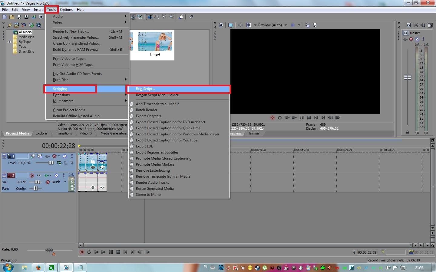 Przerwy między klipami sony vegas • programosy.pl