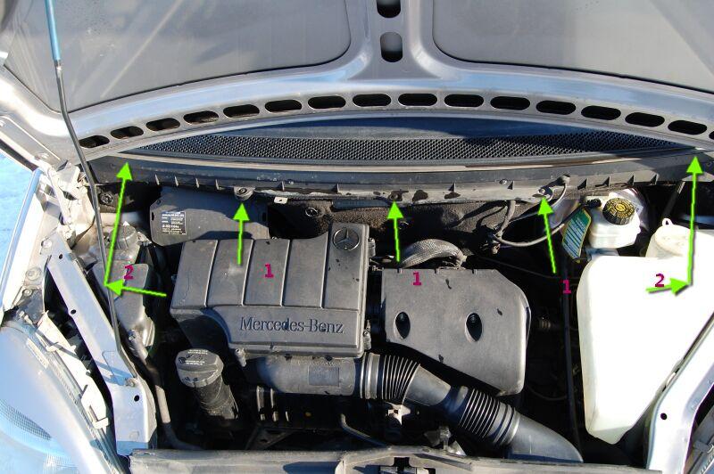 Mr Footpad Innocent Mercedes klasa A i Vaneo | [A190] Gdzie jest filtr kabinowy ? | MERCEDES  Forum